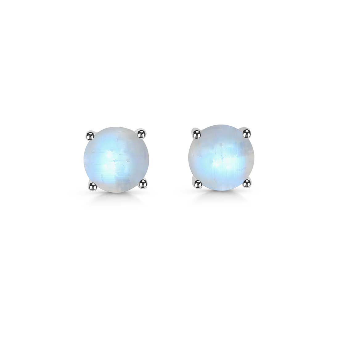 Moonstone Stud Earring-(RBM-SE-1178.)