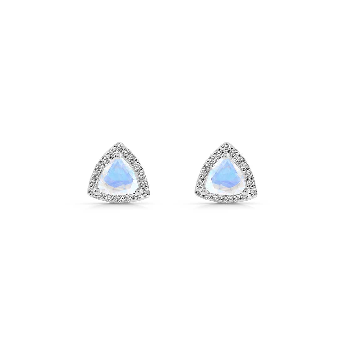 Moonstone Stud Earring-(RBM-SE-1269.)