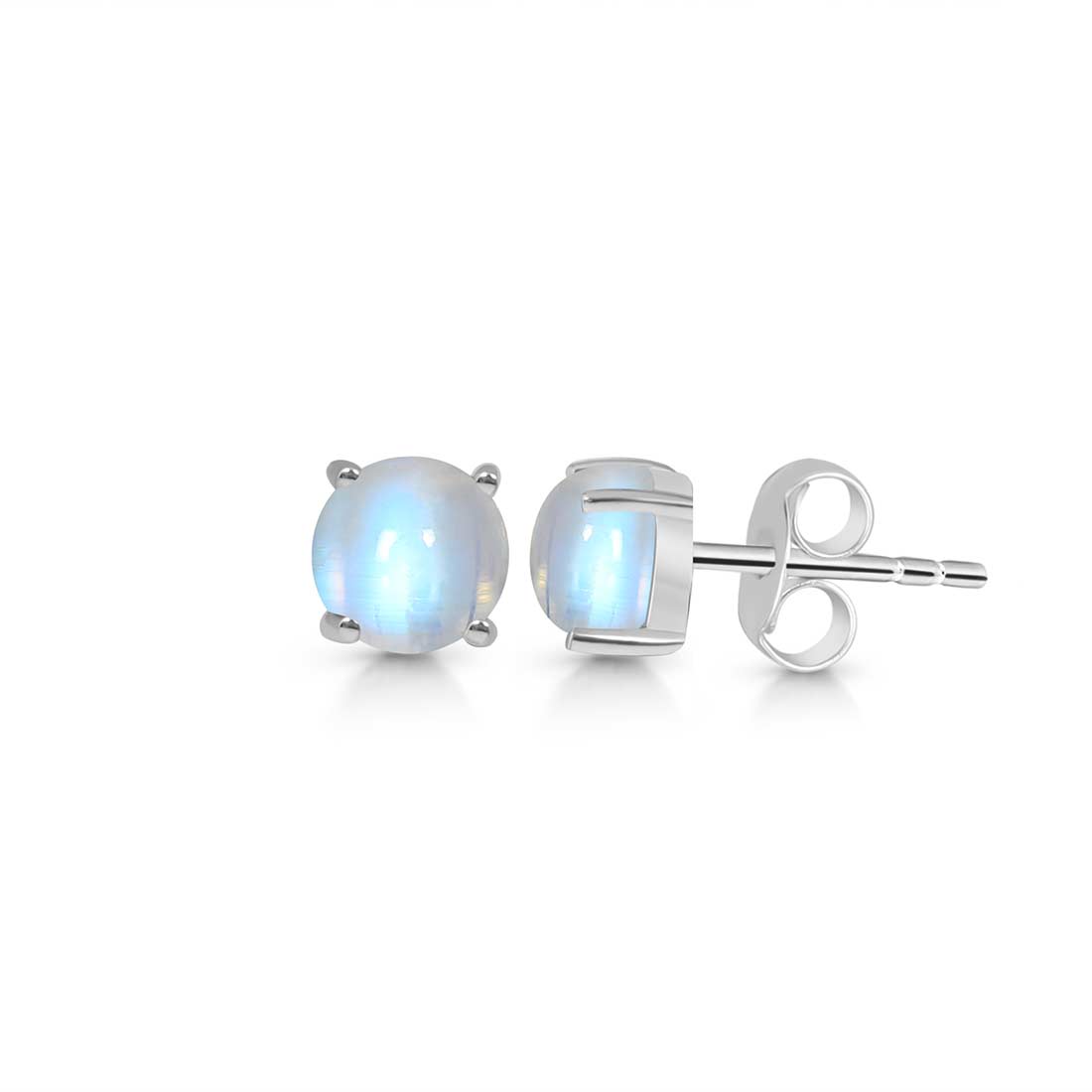 Moonstone Stud Earring-(RBM-SE-699.)