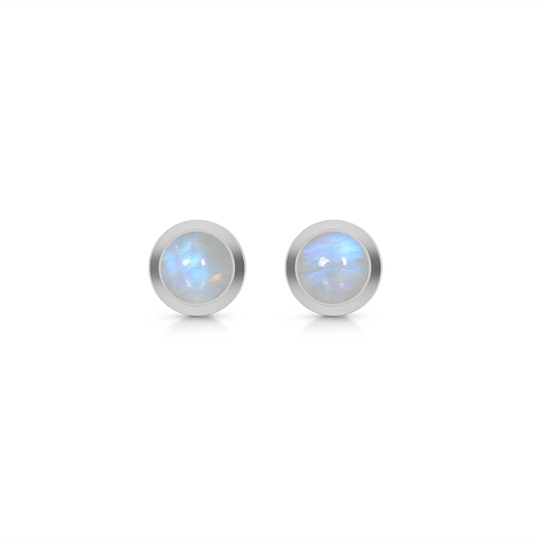 Moonstone Stud Earring-(RBM-SE-993.)