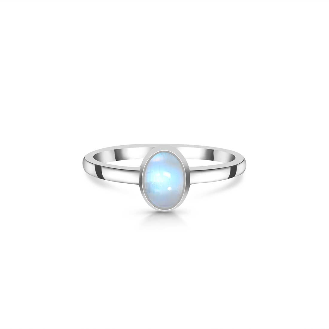 Moonstone Ring-(RBM-SR-2833.)