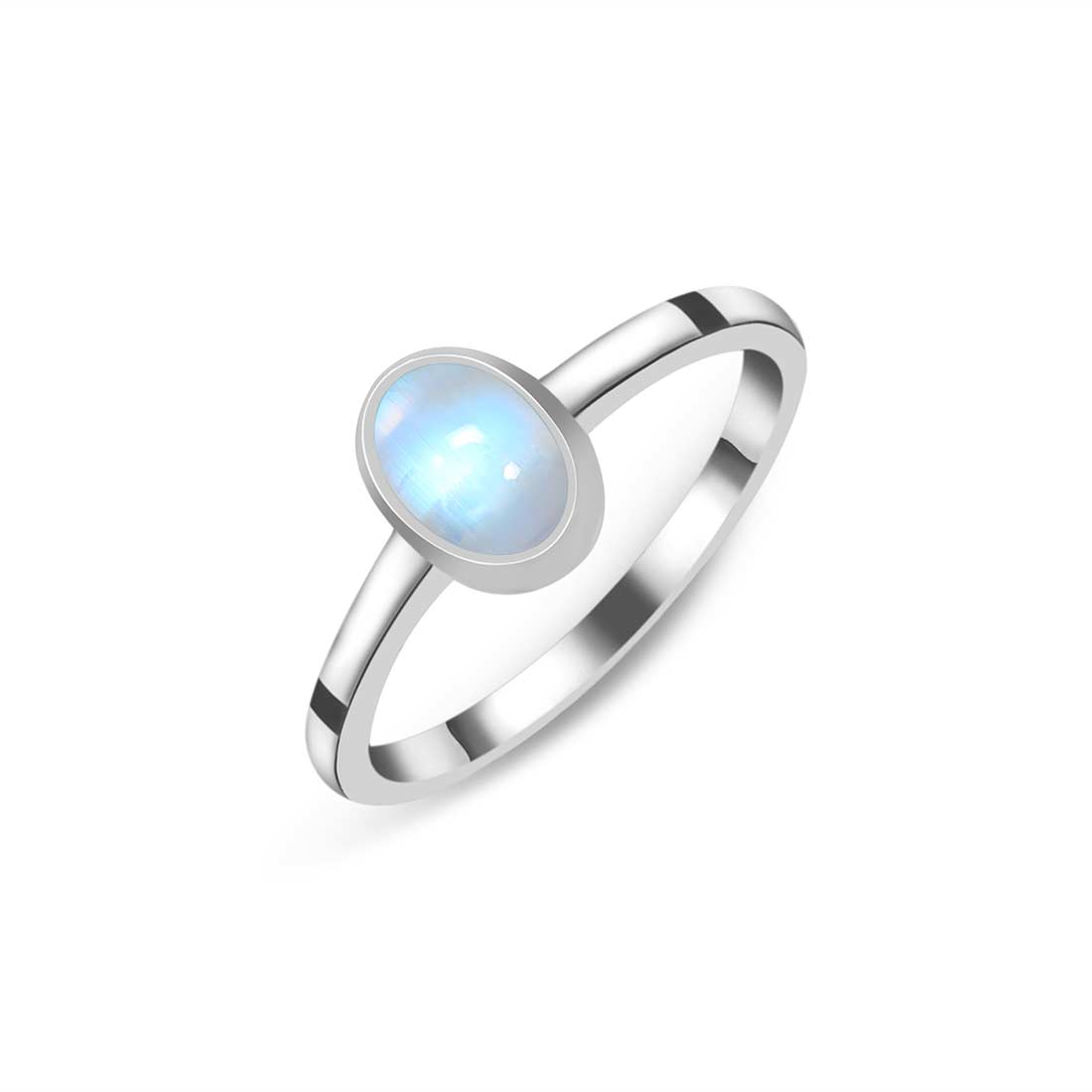 Moonstone Ring-(RBM-SR-2833.)