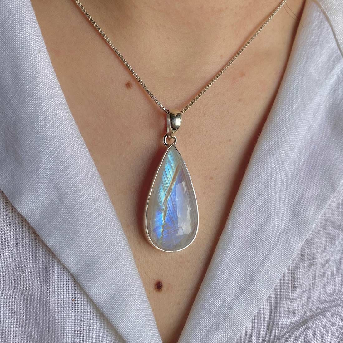 Moonstone Pendant-(RBM-P-12.)