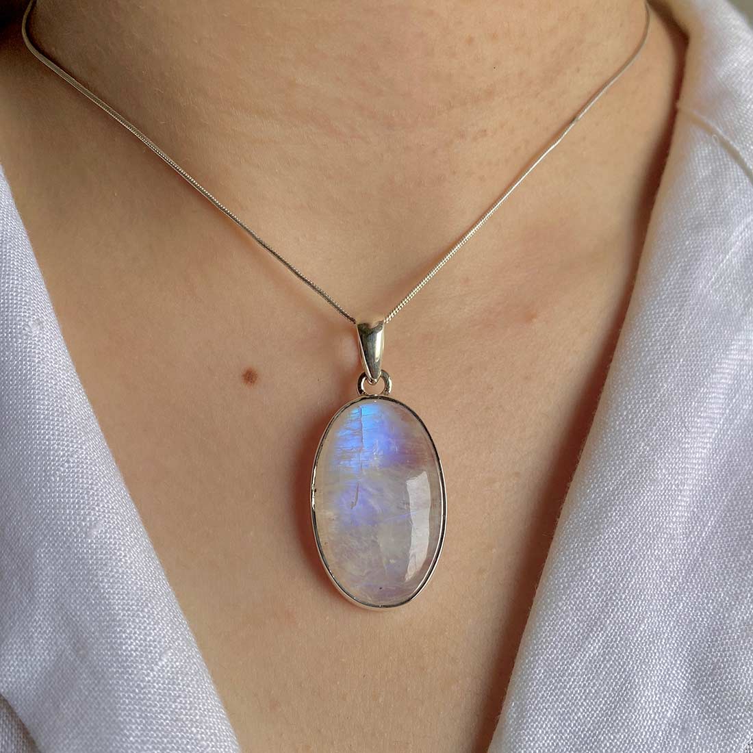 Moonstone Pendant-(RBM-P-13.)