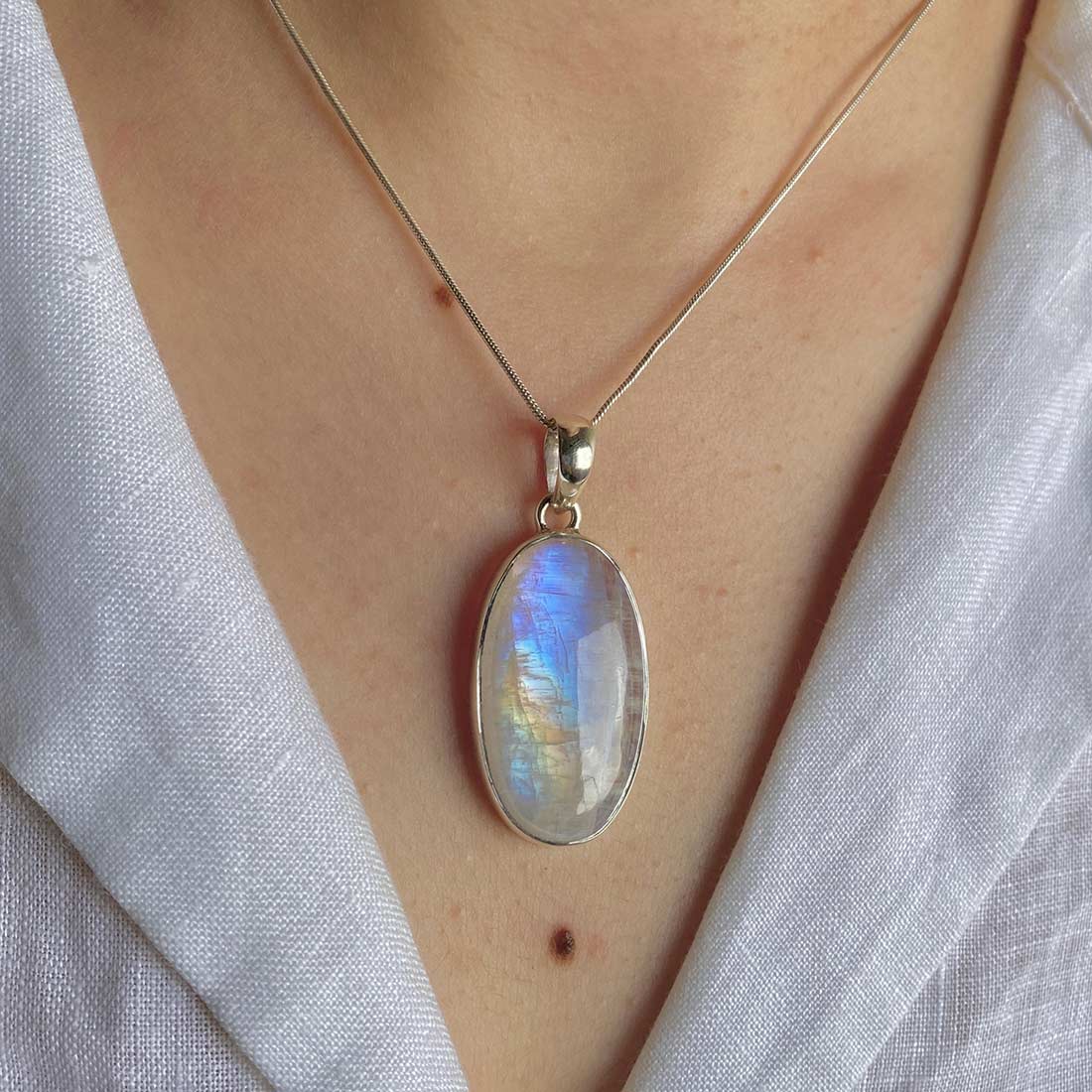 Moonstone Pendant-(RBM-P-17.)