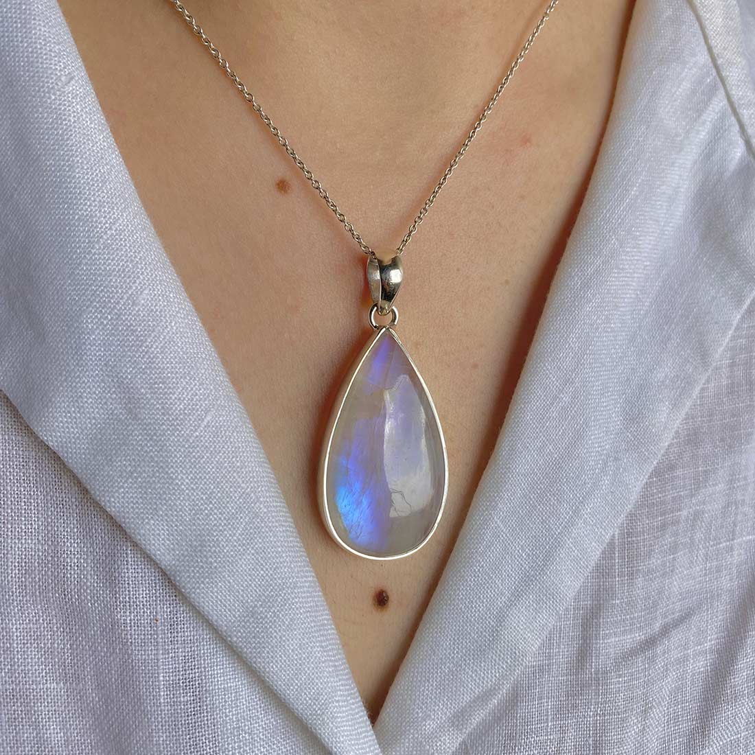 Moonstone Pendant-(RBM-P-21.)