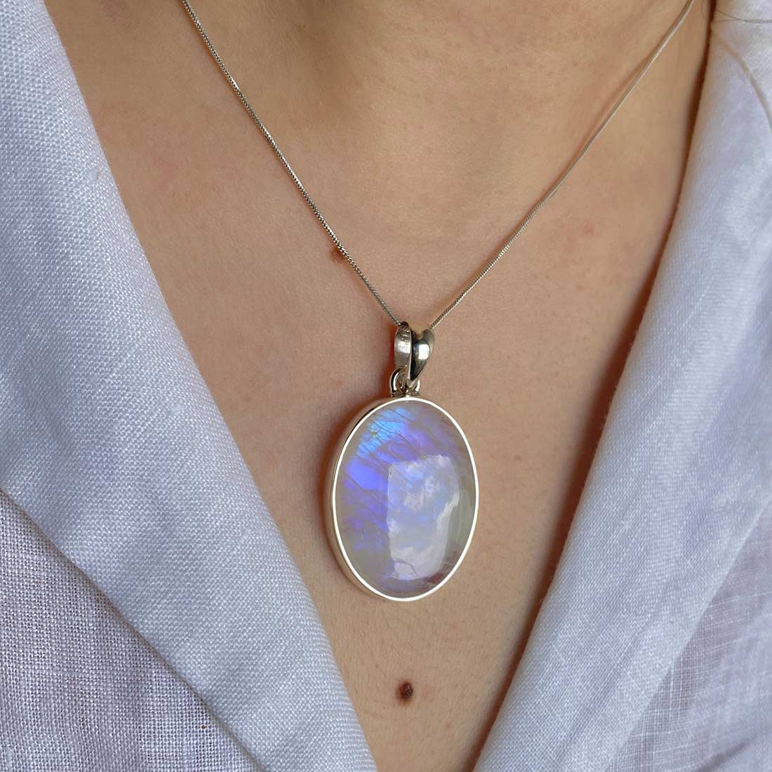 Moonstone Pendant-(RBM-P-6.)