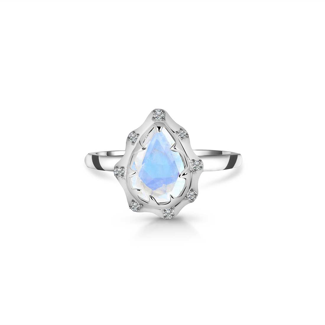 Moonstone Ring-(RBM-SR-369-W.)