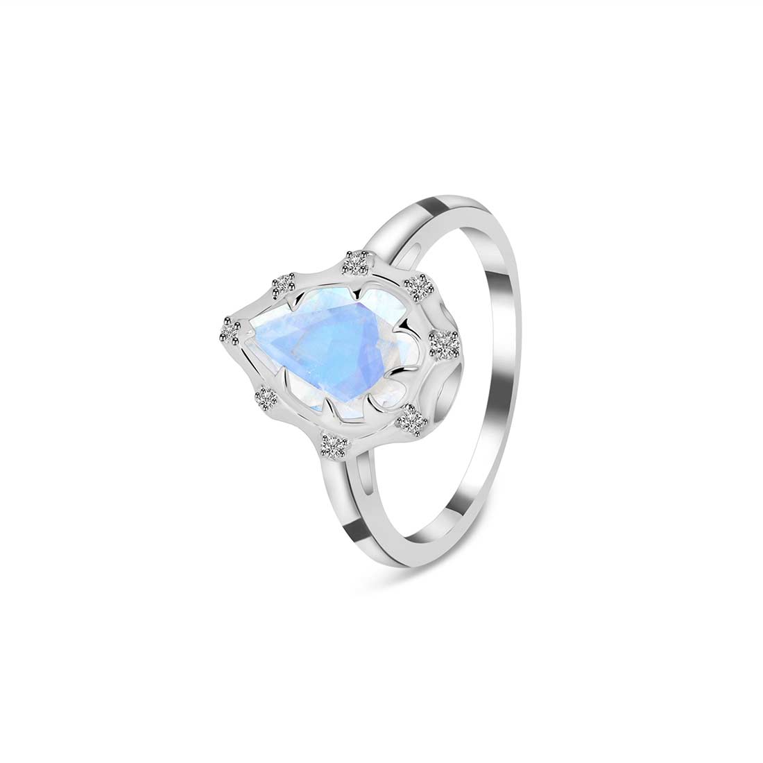 Moonstone Ring-(RBM-SR-369-W.)