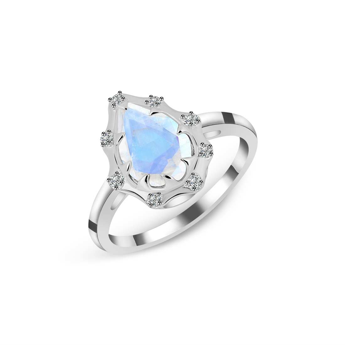 Moonstone Ring-(RBM-SR-369-W.)