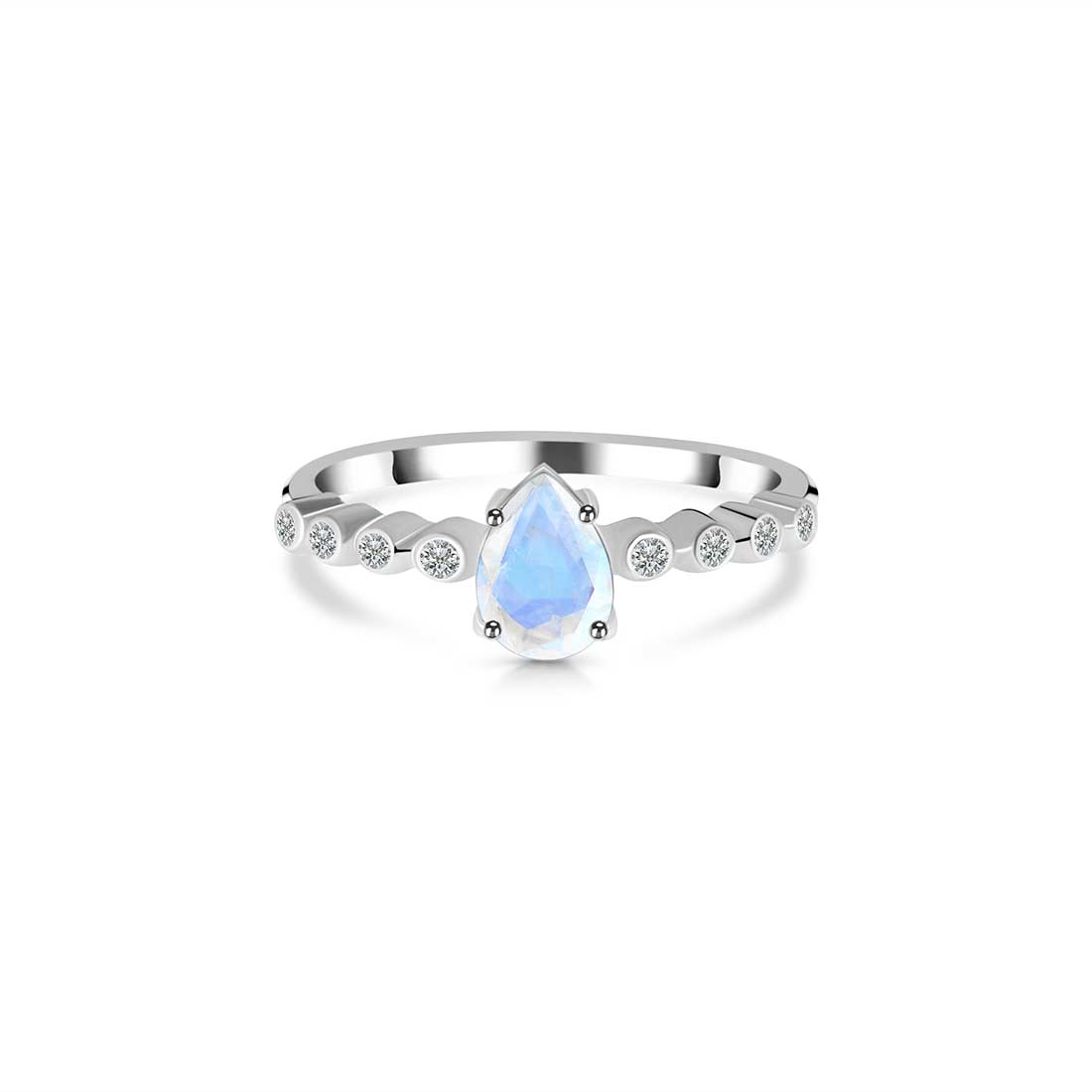 Moonstone Ring-(RBM-SR-419D-W.)