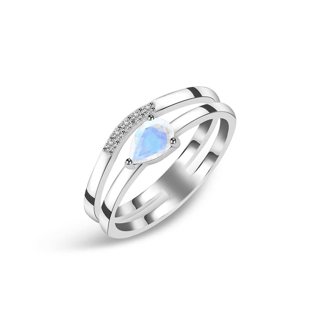 Moonstone Ring-(RBM-SR-2862.)