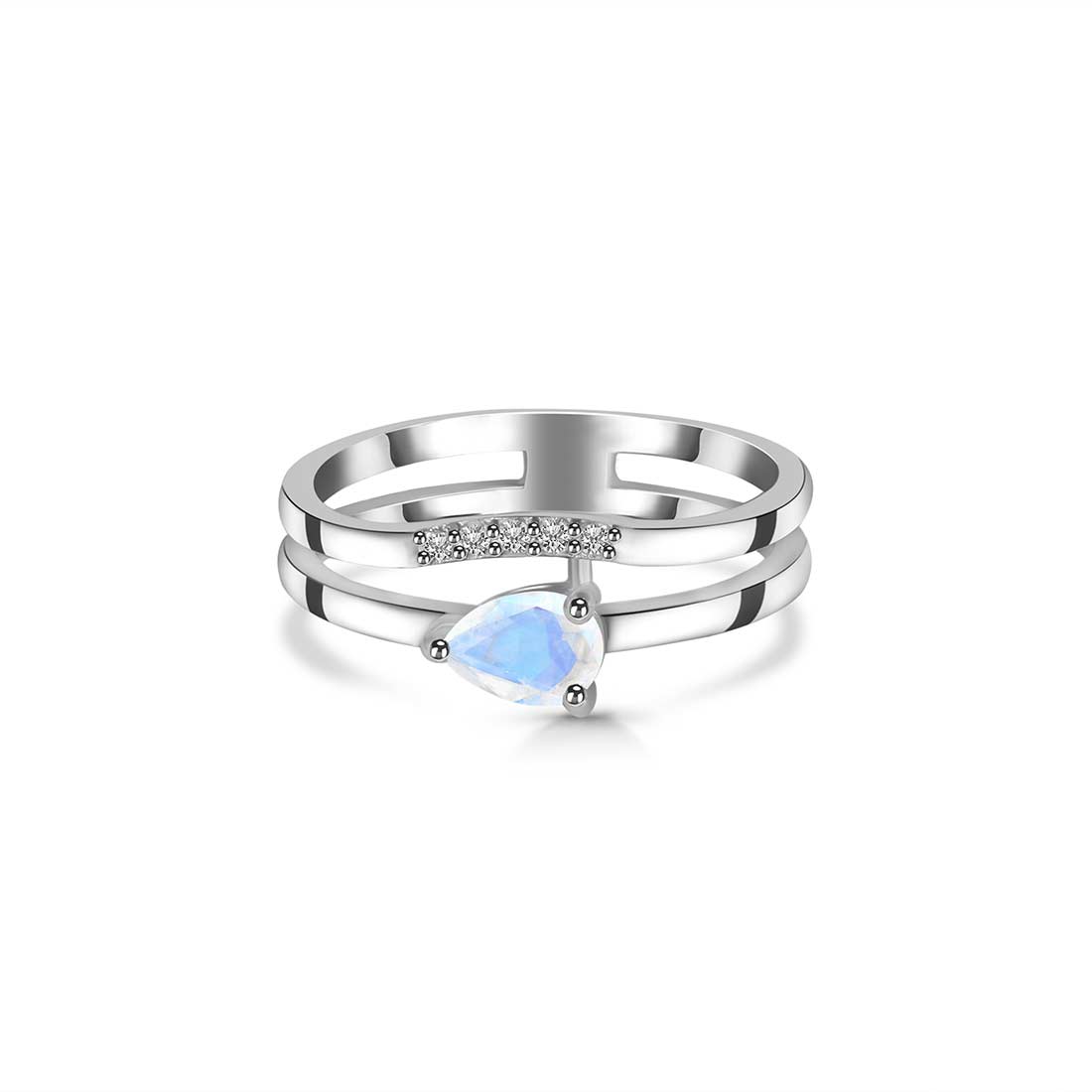 Moonstone Ring-(RBM-SR-2862.)