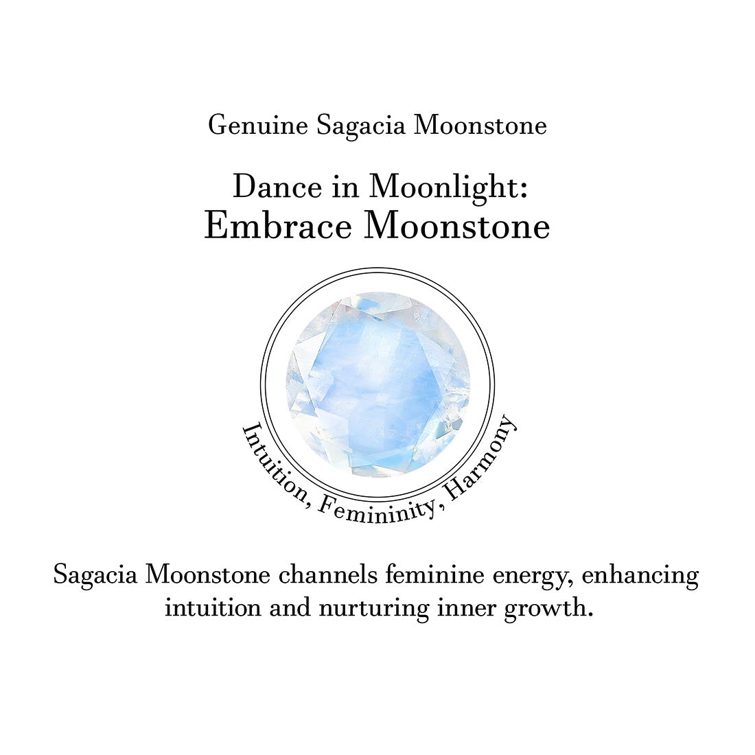 Moonstone Stud Earring-(RBM-SE-1321.)