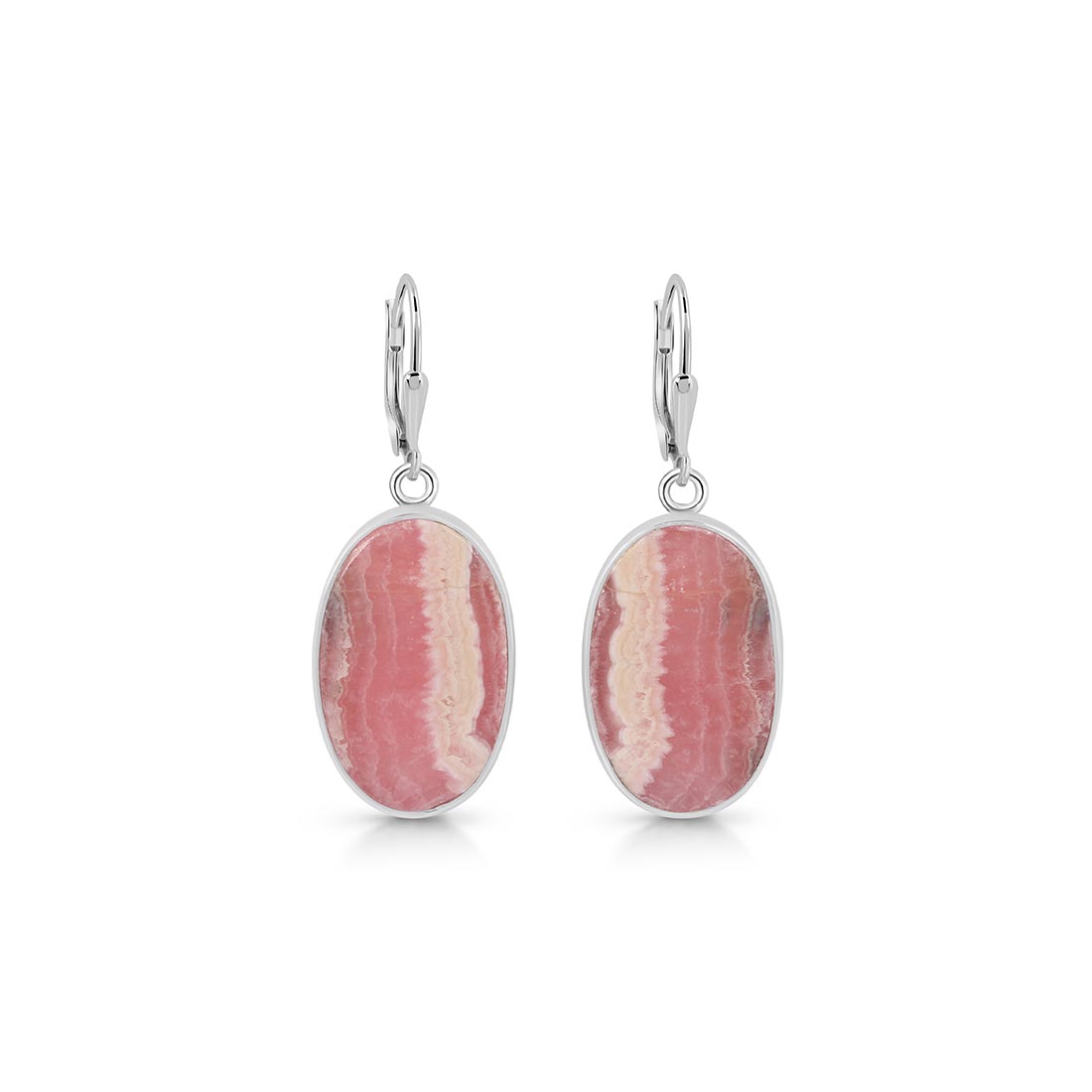 Rhodochrosite Earring-(RDC-E-20)