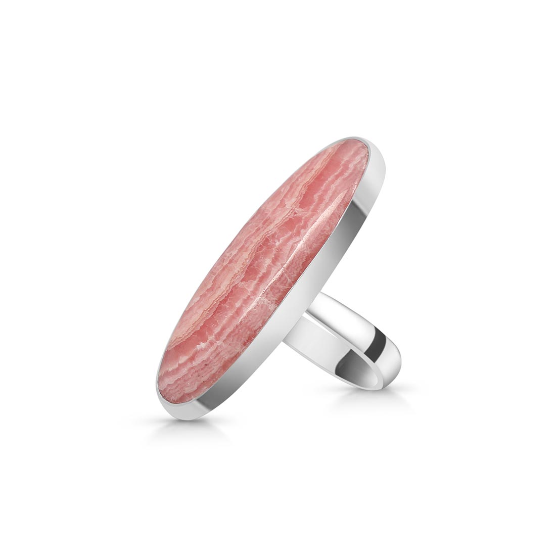 Rhodochrosite Adjustable Ring-(RDC-R-29)