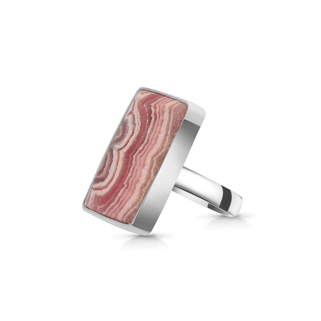 Rhodochrosite Adjustable Ring-(RDC-R-30)