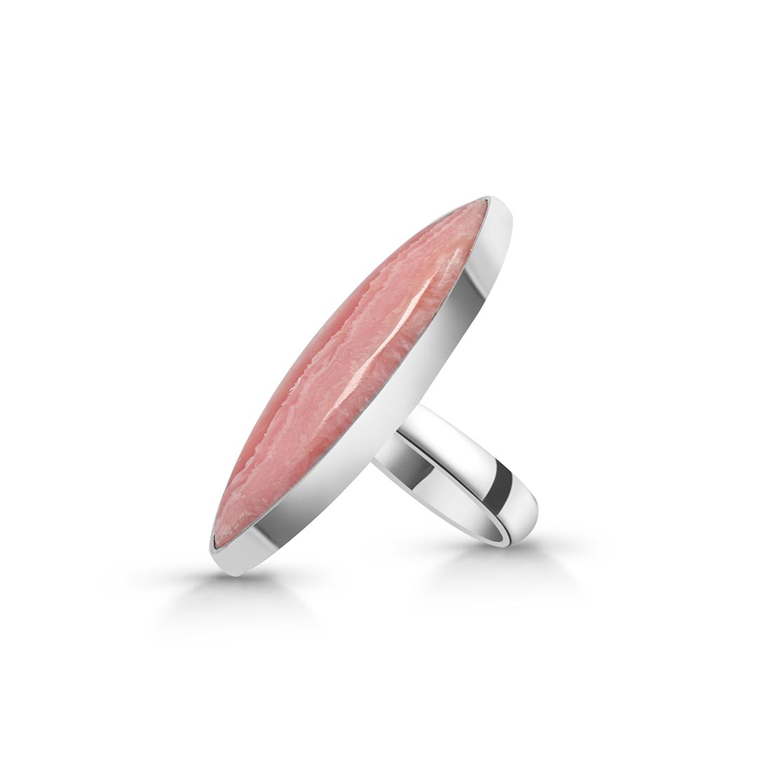 Rhodochrosite Adjustable Ring-(RDC-R-33)