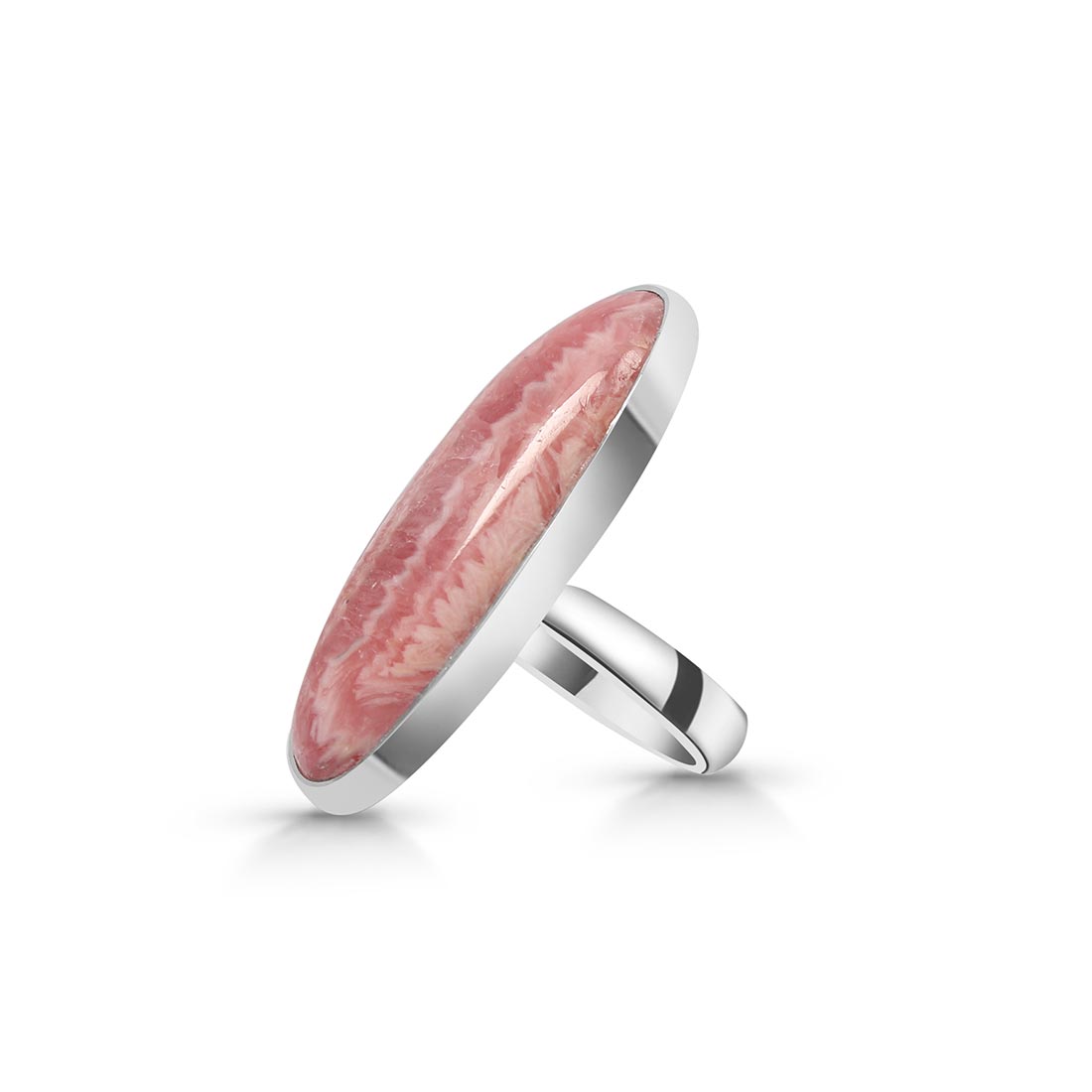 Rhodochrosite Adjustable Ring-(RDC-R-34)