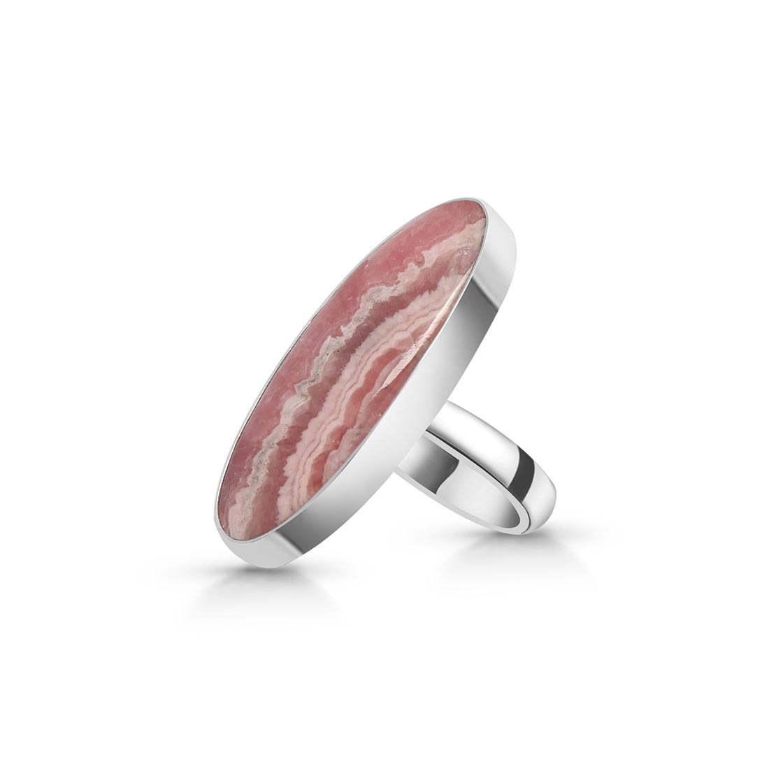 Rhodochrosite Adjustable Ring-(RDC-R-35)