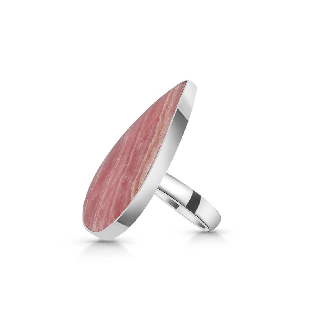 Rhodochrosite Adjustable Ring-(RDC-R-44.)