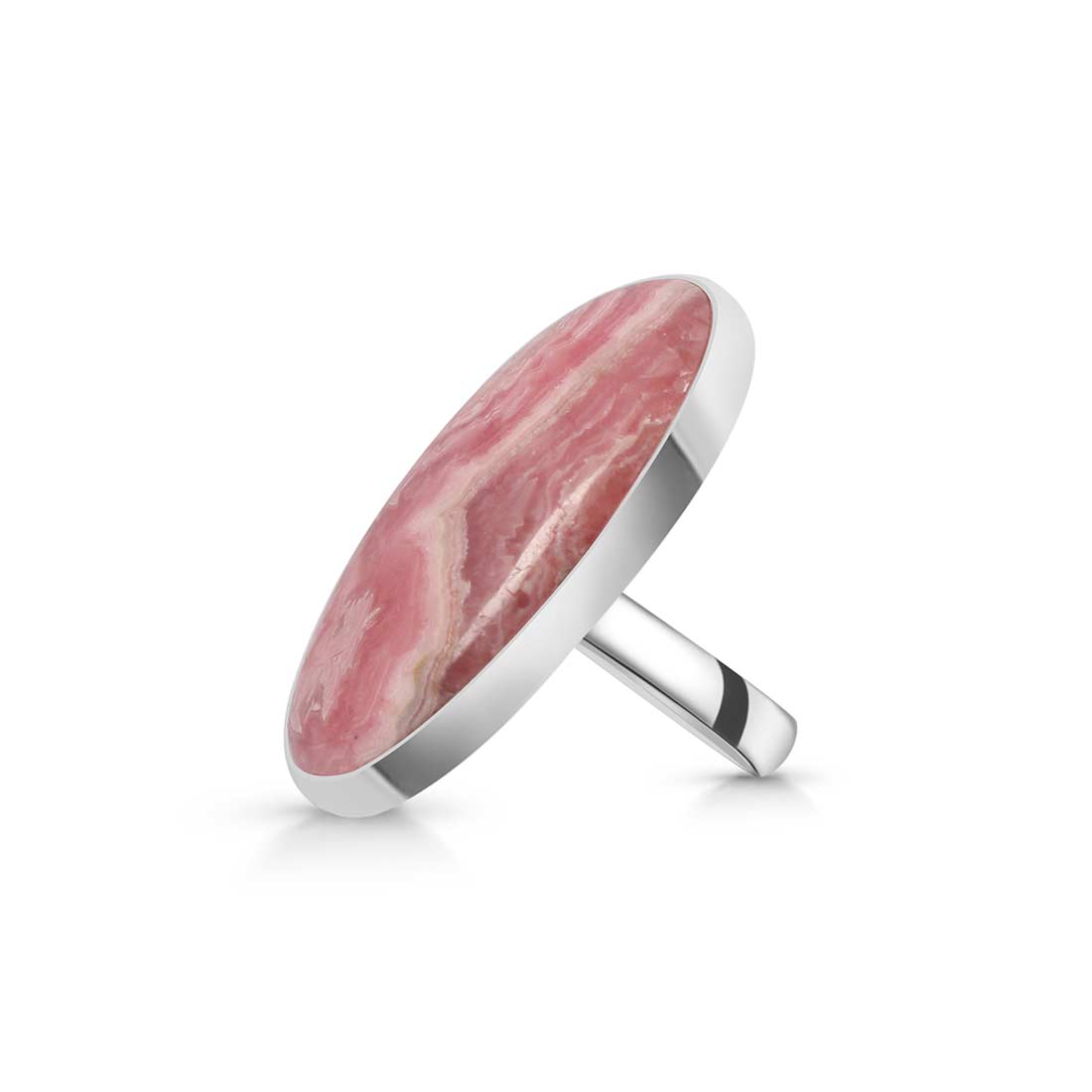 Rhodochrosite Adjustable Ring-(RDC-R-52.)