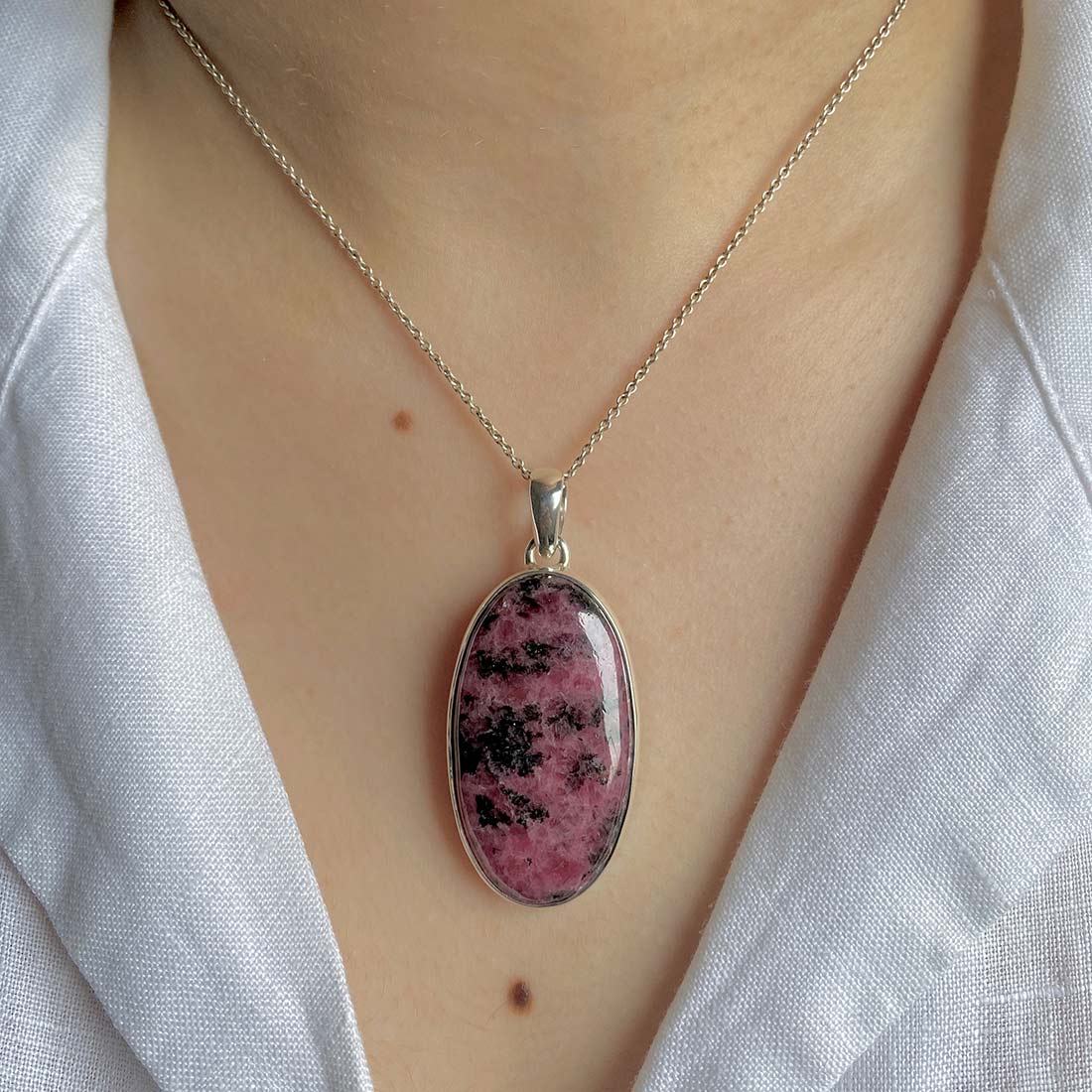 Rhodonite Pendant-(RDN-P-23.)