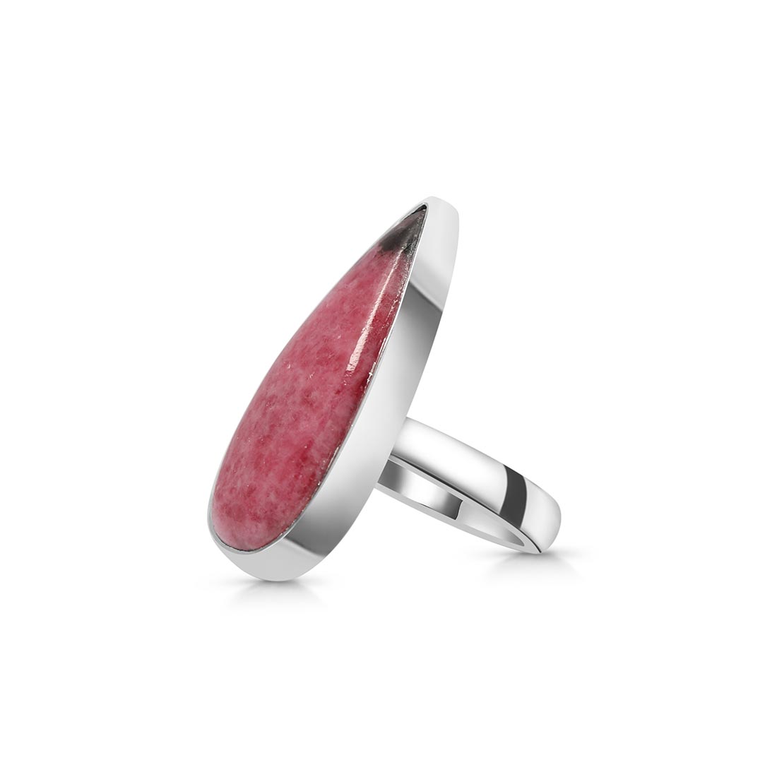 Rhodonite Adjustable Ring-(RDN-R-12)