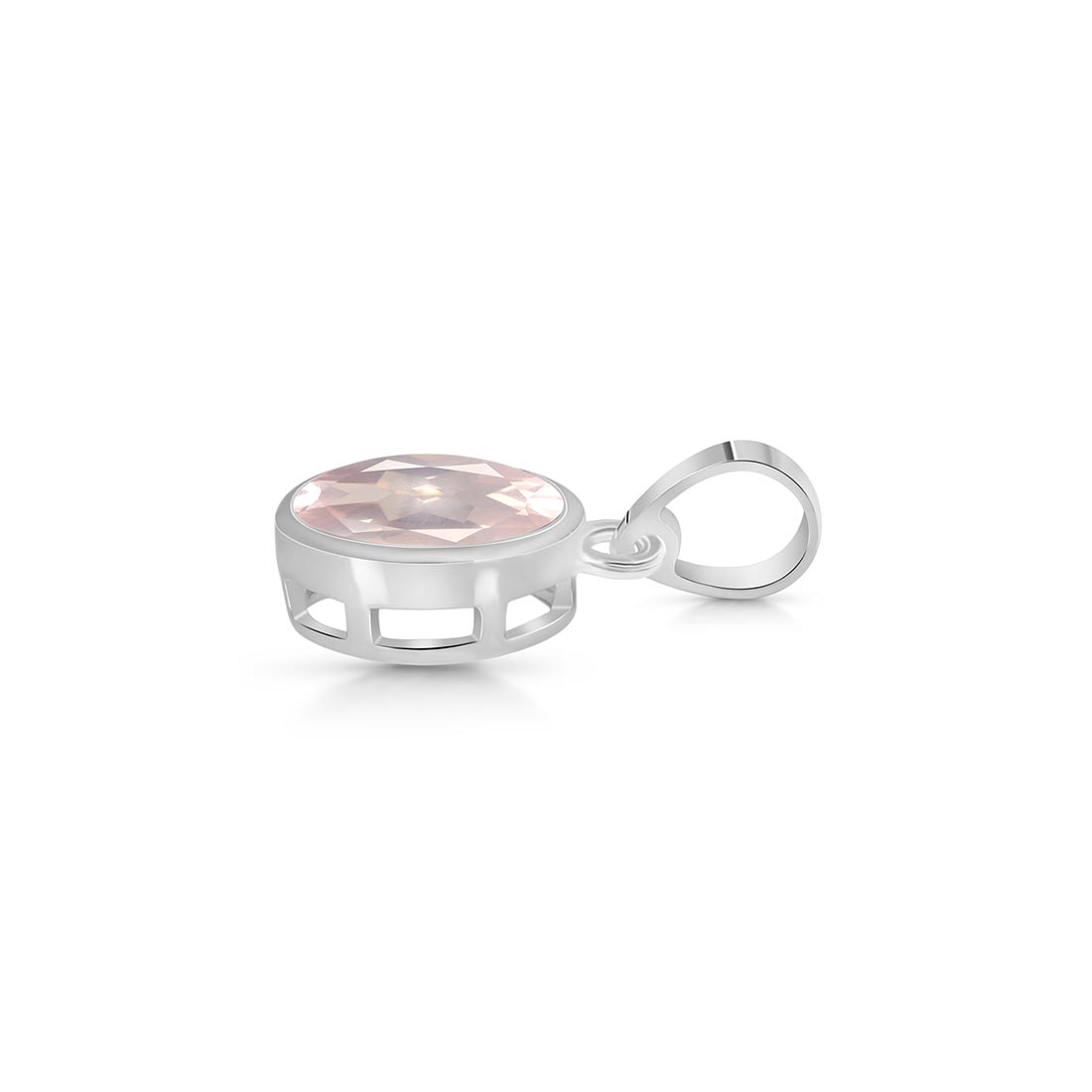 Rose Quartz Pendant-(RSQ-SP-734.)