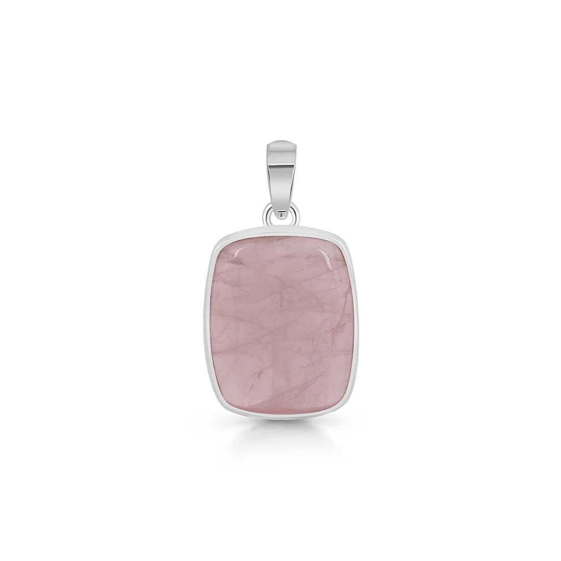 Rose Quartz Pendant-(RSQ-P-11.)