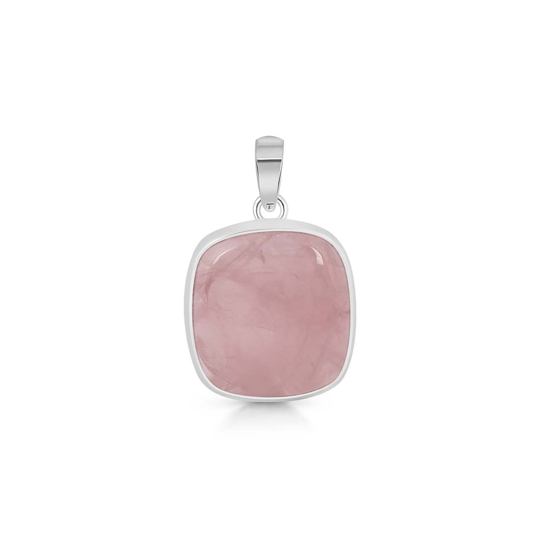 Rose Quartz Pendant-(RSQ-P-12.)