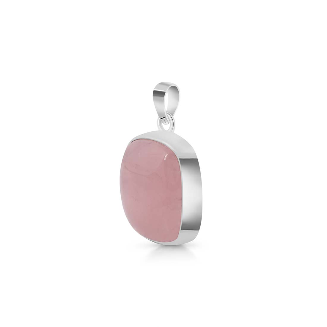 Rose Quartz Pendant-(RSQ-P-12.)