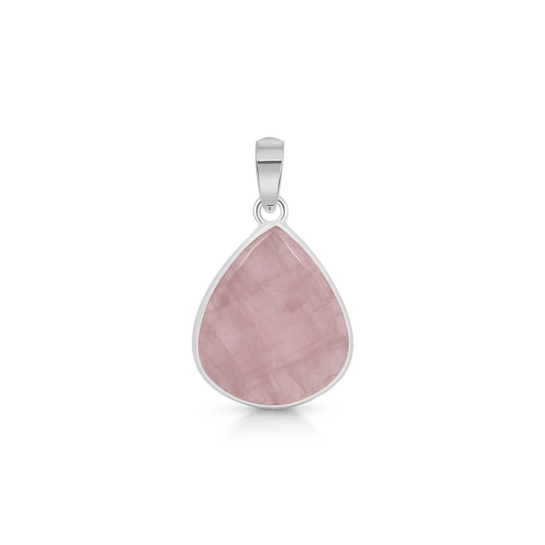 Rose Quartz Pendant-(RSQ-P-13.)