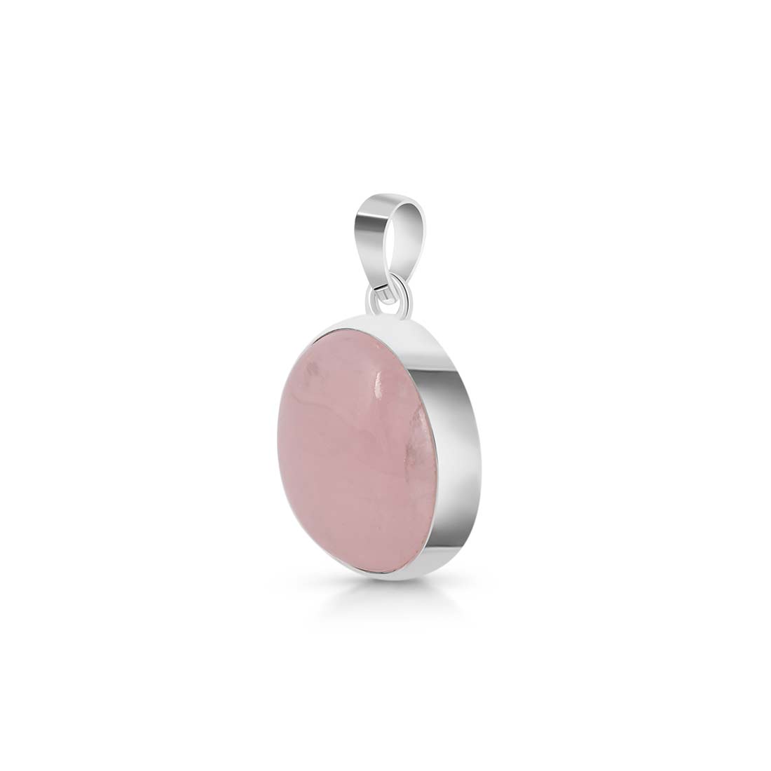 Rose Quartz Pendant-(RSQ-P-16.)