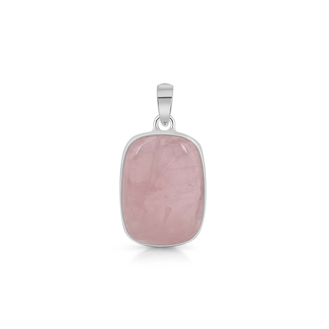 Rose Quartz Pendant-(RSQ-P-17.)