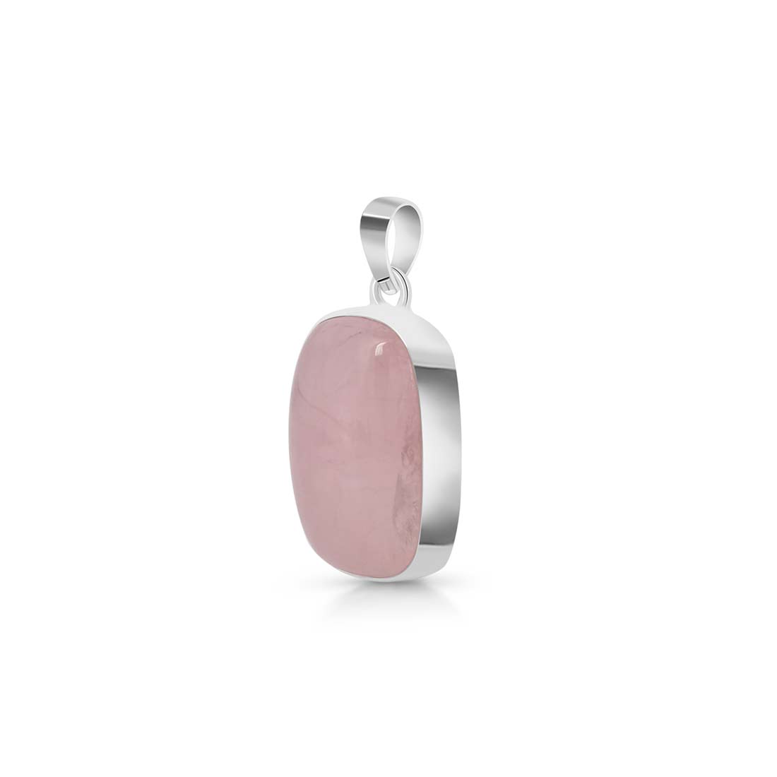 Rose Quartz Pendant-(RSQ-P-17.)