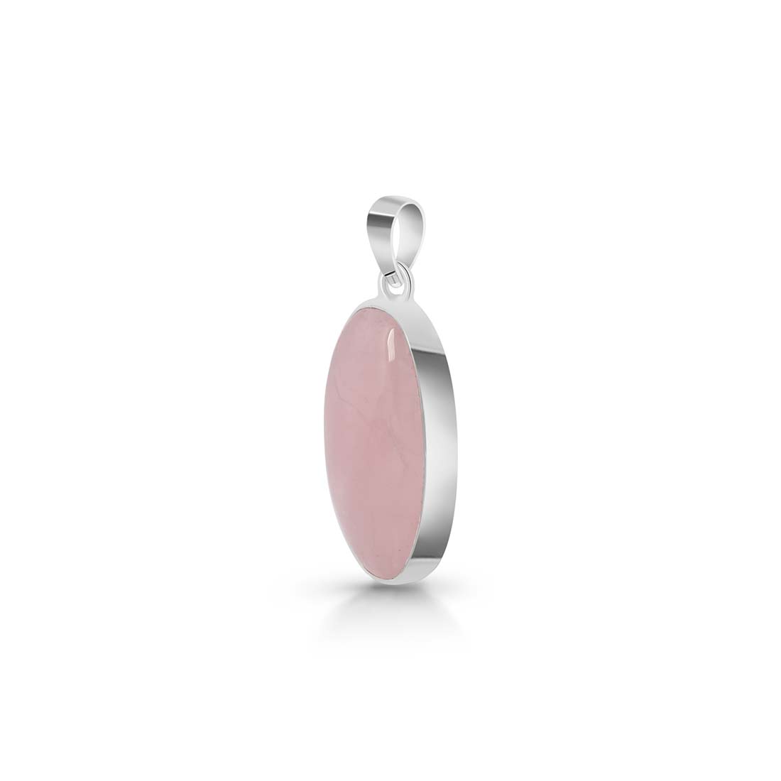 Rose Quartz Pendant-(RSQ-P-19.)