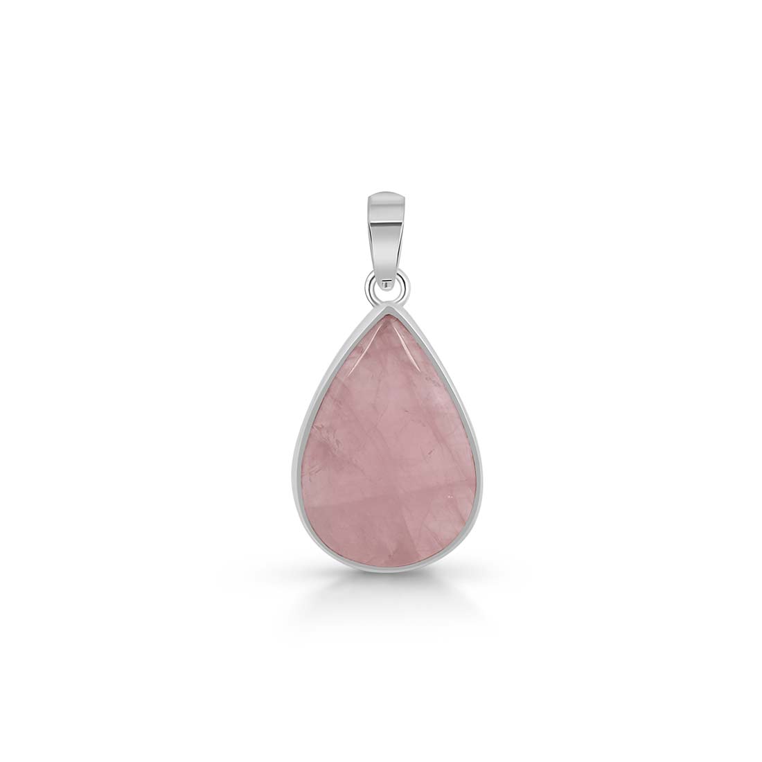 Rose Quartz Pendant-(RSQ-P-2.)