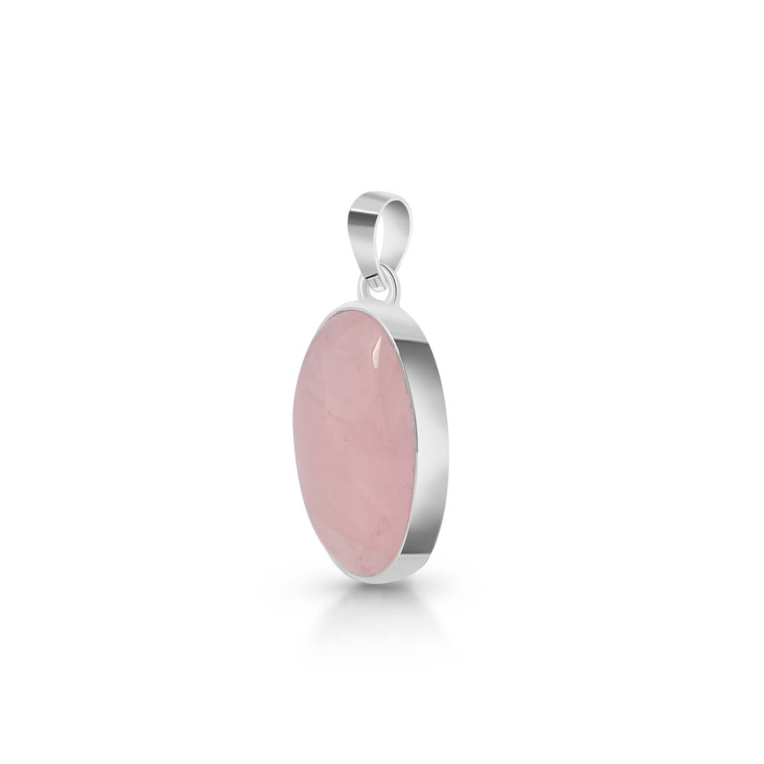 Rose Quartz Pendant-(RSQ-P-22.)