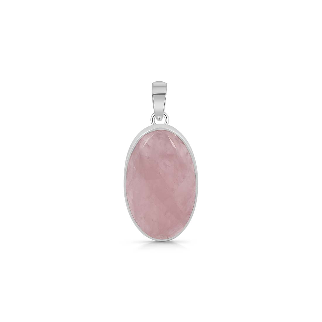 Rose Quartz Pendant-(RSQ-P-23.)