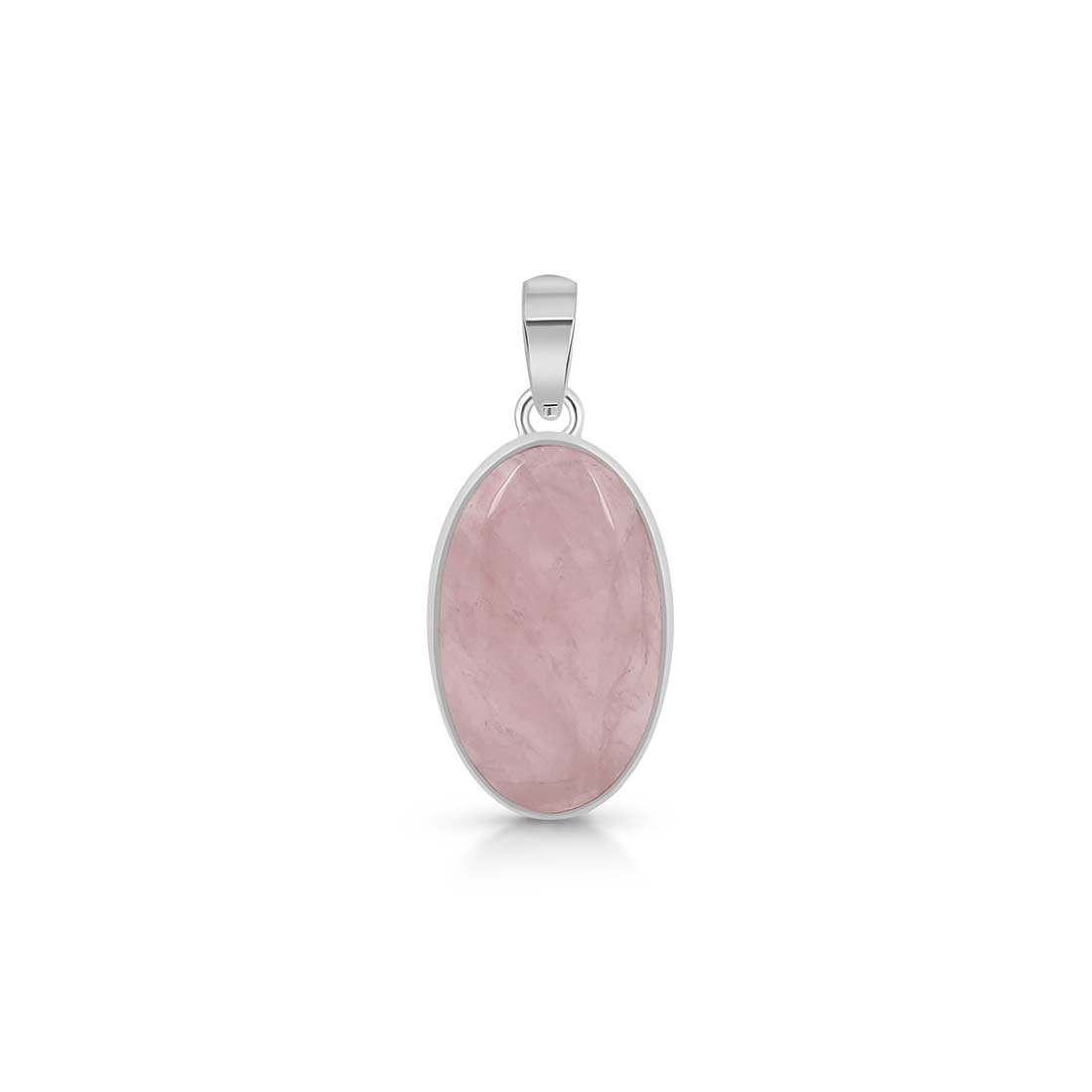 Rose Quartz Pendant-(RSQ-P-6.)