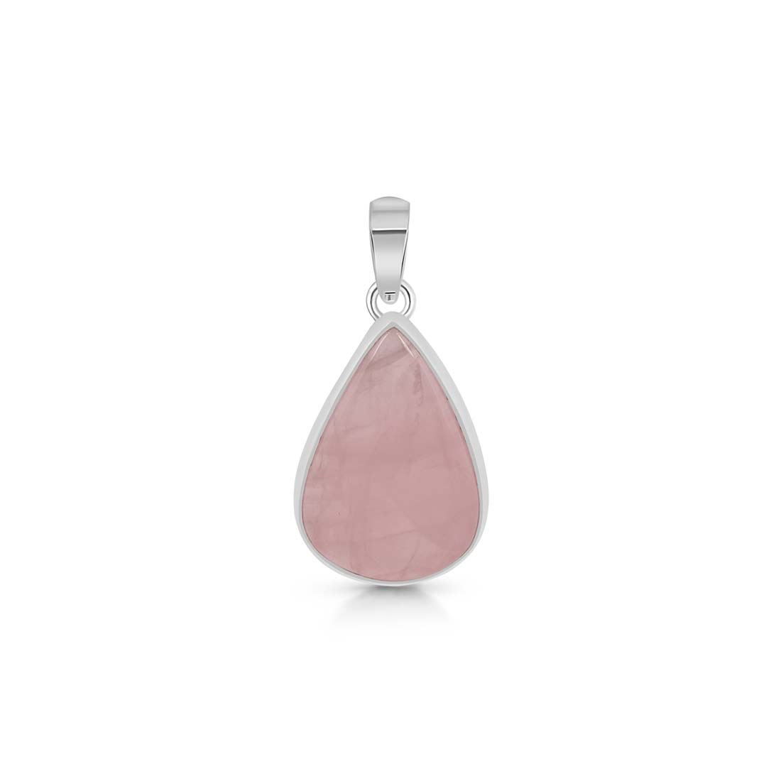 Rose Quartz Pendant-(RSQ-P-8.)