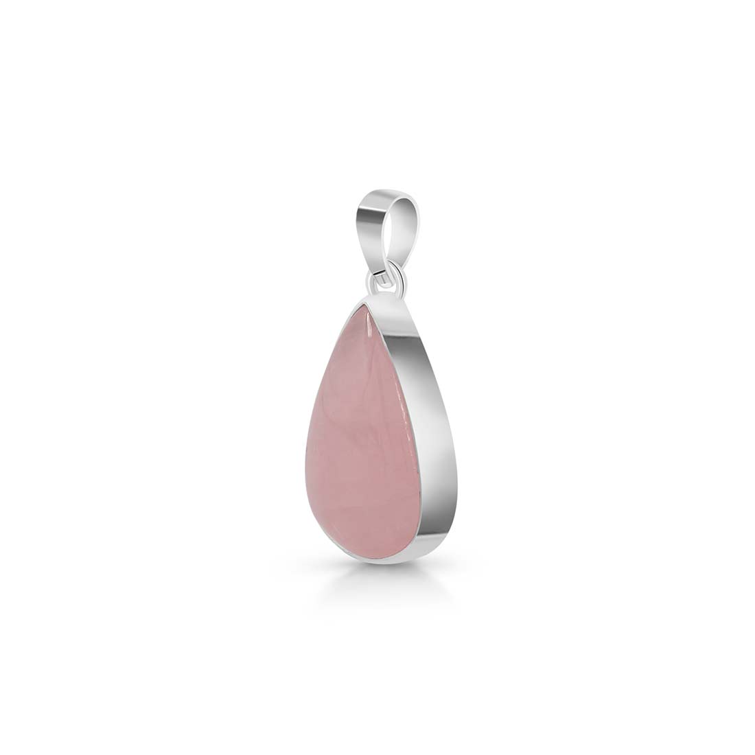 Rose Quartz Pendant-(RSQ-P-8.)