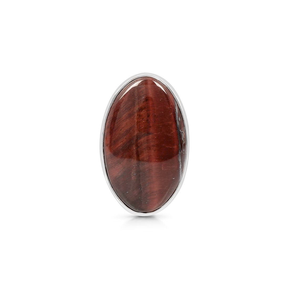 Red Tiger Eye Adjustable Ring-(RTE-R-11.)