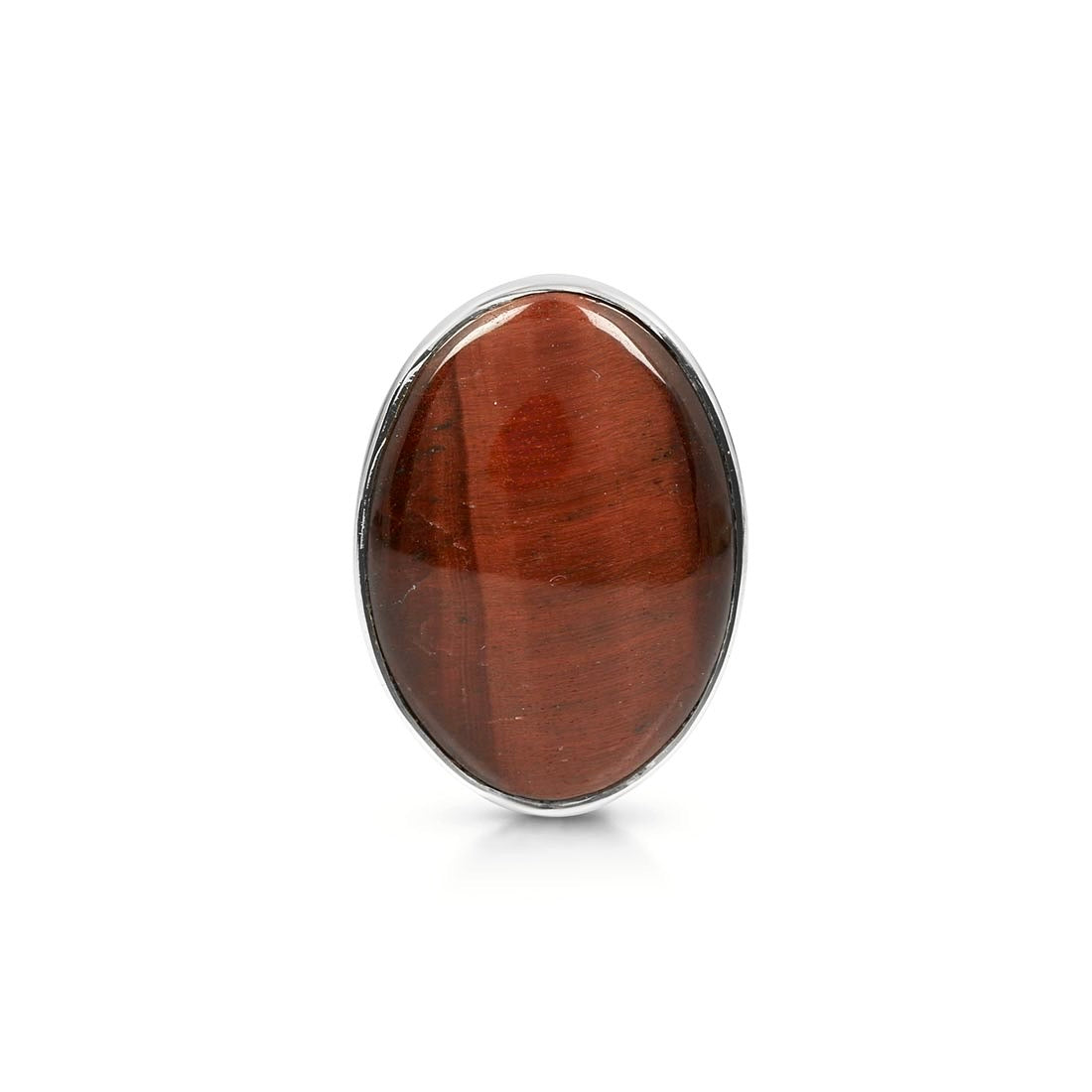 Red Tiger Eye Adjustable Ring-(RTE-R-22.)