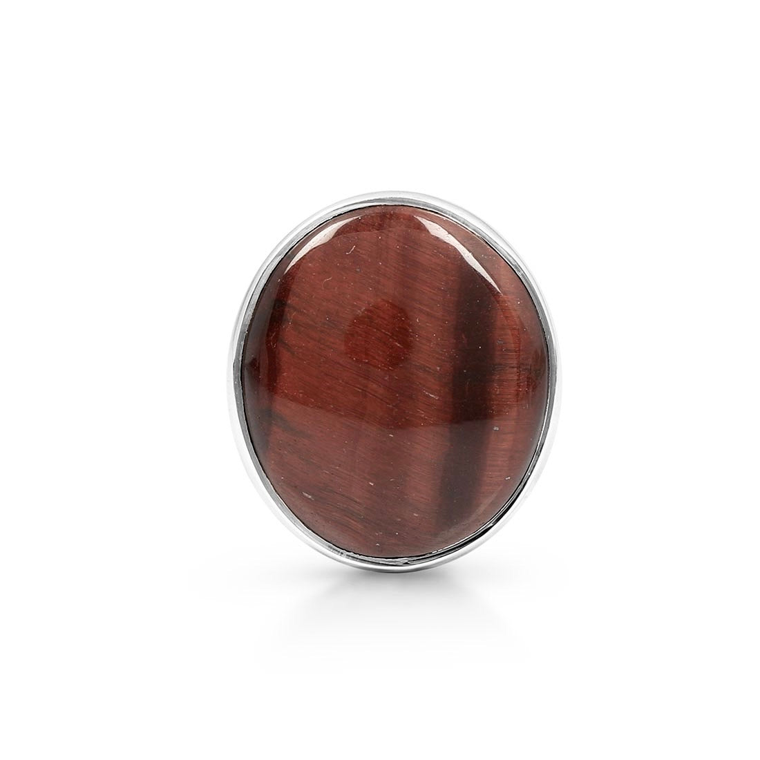 Red Tiger Eye Adjustable Ring-(RTE-R-23.)