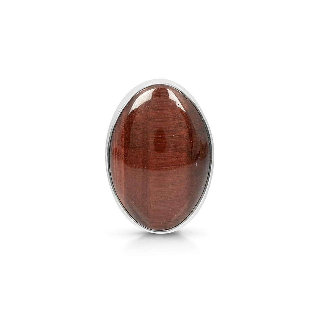 Red Tiger Eye Adjustable Ring-(RTE-R-24.)