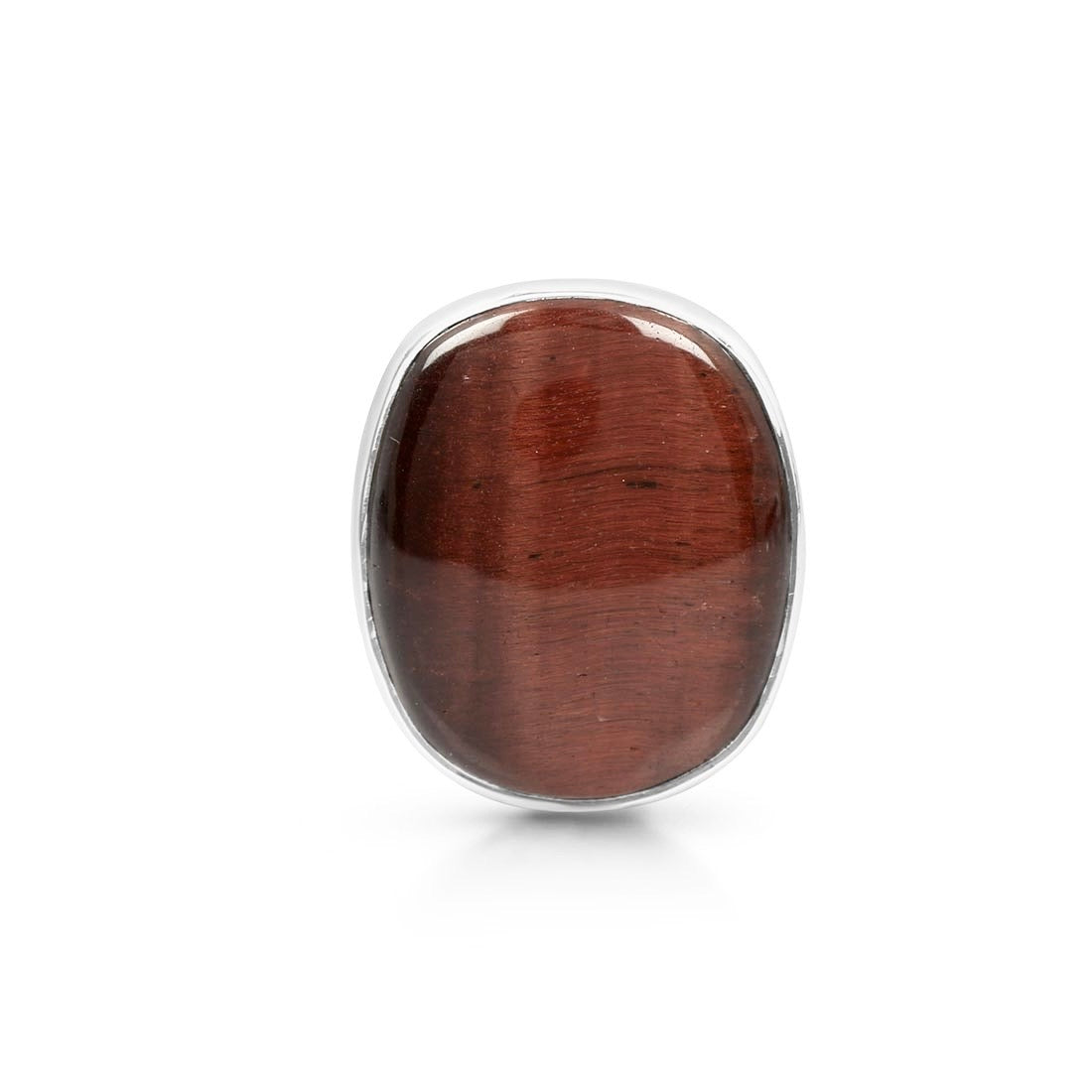 Red Tiger Eye Adjustable Ring-(RTE-R-25.)