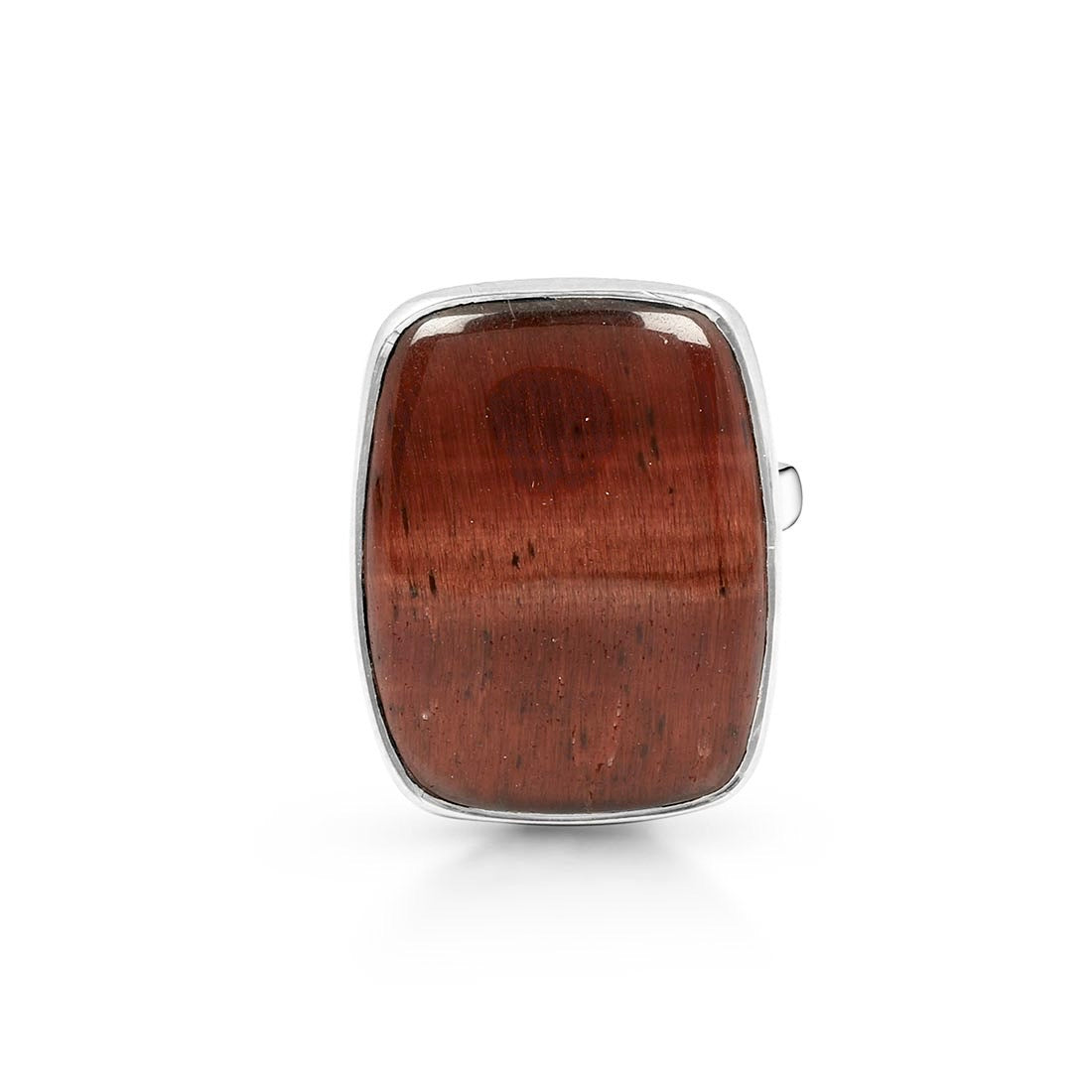 Red Tiger Eye Adjustable Ring-(RTE-R-27.)