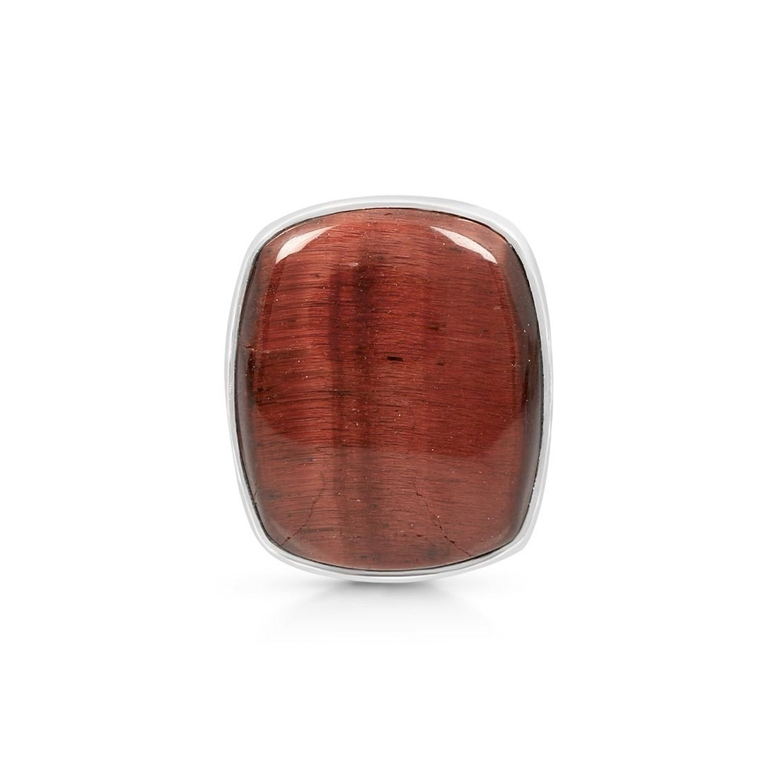 Red Tiger Eye Adjustable Ring-(RTE-R-28.)